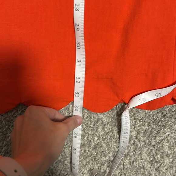 Kate Spade Bright Orange red Dress - Picture 5 of 5